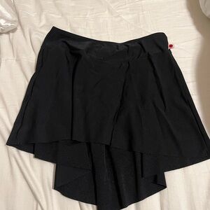 Yumiko black nylon Isabelle ballet skirt XS